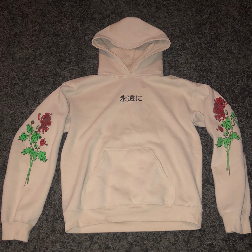 Flower hoodie